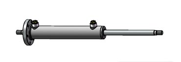 Cilinders met dubbele stang