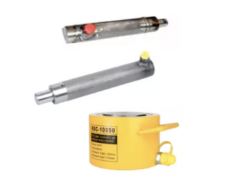 Enkelwerkende cilinders zonder bevestiging