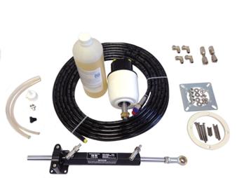 Hydraulische stuursets voor motorboten