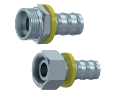 Push-lock perskoppelingen (24º conus)