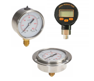 Gekalibreerde manometers