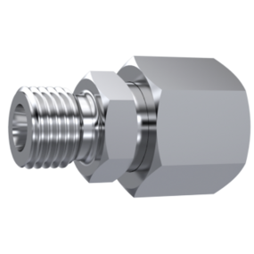 RVS Verloopadapters Metrisch (S) (24º) male-female