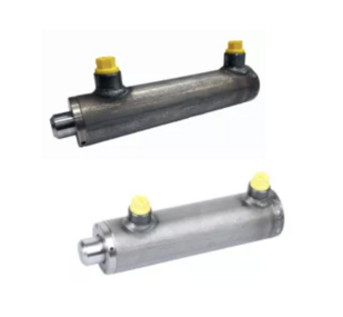 Dubbelwerkende cilinders zonder bevestiging