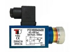 Drukschakelaar 1/4 BSP 20-200 bar