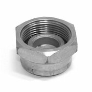 Blindplug 1/4" met 60&ordm; conus binnendraad