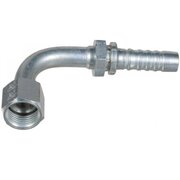 RVS 1/2" DN perskoppeling haaks 90&deg; 1/2" BSP binnendraad