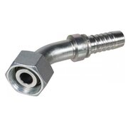 RVS 5/16'' DN perskoppeling 45&deg; 8L M14x1,5 met o-ring