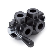 6-weg kogelkraan 3/8" BSP