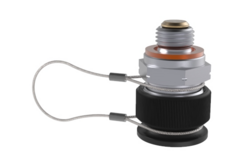 Olieservice ventiel G 1/4" met staalkabel