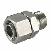 BSP 1/2" - 15L (M22x1,5) male inschroefkoppeling met wartel