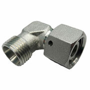 Kniekoppeling instelbaar 90&ordm; 8L (M14x1,5) met o-ring