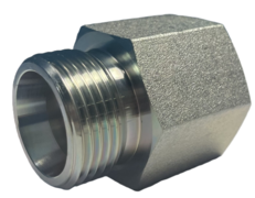 Verloop adapter L Male - BSP bus female