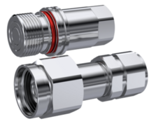 RVS schroef flat face snelkoppeling 1"1/4 BSP female BG-maat 5