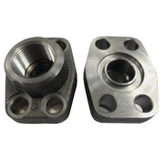 SAE schroefdraad flens (female) 1"1/2 BSP, 2 inch, 6000 PSI