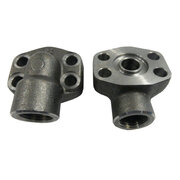 SAE 90&deg; schroefdraad flens (female) 3/4" BSP, 3/4 inch, 6000 PSI