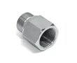 RVS verloopadapter 1/8&quot; - 1/4&quot; BSP male-female