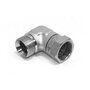 RVS kniekoppeling instelbaar 90&ordm; 3/8" BSP
