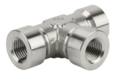 RVS T-koppeling 1/4" BSP female