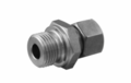 RVS BSP 3/4&quot; - 18L (M26x1,5) male inschroefkoppeling met snijring en wartelmoer