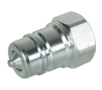 RVS ISO-A snelkoppeling 1/4&quot; BSP male, BG-maat 1