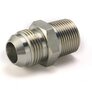 BSP 1/8" - JIC 7/16" 20h UNF male inschroefkoppeling