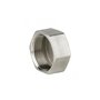 Blindplug 1/2" BSP binnendraad vlak