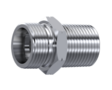 RVS NPT 1/2&quot; - 12L (M18x1,5) male inschroefkoppeling