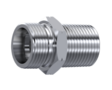 RVS NPT 1/4" - 6S (M14x1,5) male inschroefkoppeling