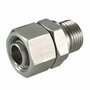 BSP 1/4&quot; - 10L (M16x1,5) male inschroefkoppeling met wartel