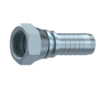 3/8" BSP binnendraad perskoppeling vlak afdichting voor 3/8" (DN10) slang