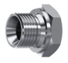 RVS Inschroefadapter 1"1/4 - 3/4" BSP male-female