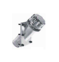 Vuldop staal met montageflens 40µm