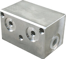 A03 tussenblok voor powerpack NG6 ventiel