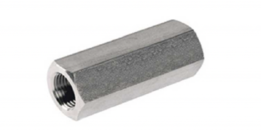 RVS terugslagklep 3/8'' BSP met openingsdruk 5 bar