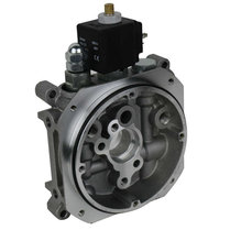 Tussenblok enkelwerkend (daalventiel) elektrisch 24V