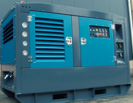 Elektrische (offshore) hydrauliek powerpack met 132kW en 15kW motor (totaal +/-150kW)