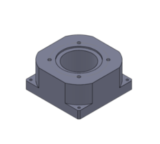 90B14 flens met koppeling voor mini powerpack