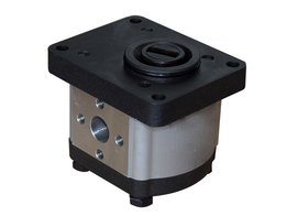 Achterpomp 10 cc tandempomp links met 8 mm platte as - pasrand 50,8 mm groep 30+20