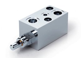 Enkelwerkende balanceerklep flensbaar hydromotor VBCDF 1/2