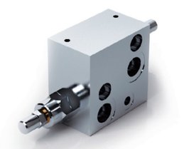 Dubbelwerkende balanceerklep flensbaar hydromotor VBCDF 1/2