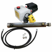 3,5 ton 12V hydraulische trailer kipper set met cilinder slag 500