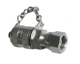 Minimess koppeling 6L (M12x1,5) female met wartel en o-ring