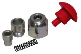 Veiligheidsvergrendeling voor Faster multi koppelingen female, rood