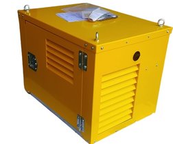 10pk hydraulisch diesel powerpack met Yanmar motor in dichte kast