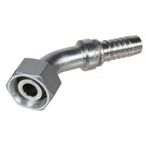 RVS 5/16'' DN perskoppeling 45° 8L M14x1,5 met o-ring