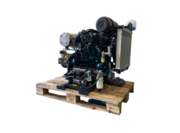 37kW Kubota Stage V powerpack met variabele plunjerpomp op frame