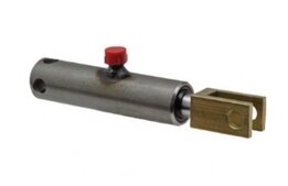 Remcilinder met veer 20x73mm met gaffel