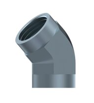 Kniekoppeling 45º 3/4