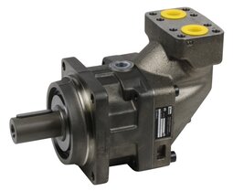 Parker plunjermotor F12 30cc met 201 l/min spline as