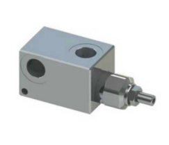 RVS enkelwerkend veiligheidsventiel 1/2'' BSP 60-210 bar